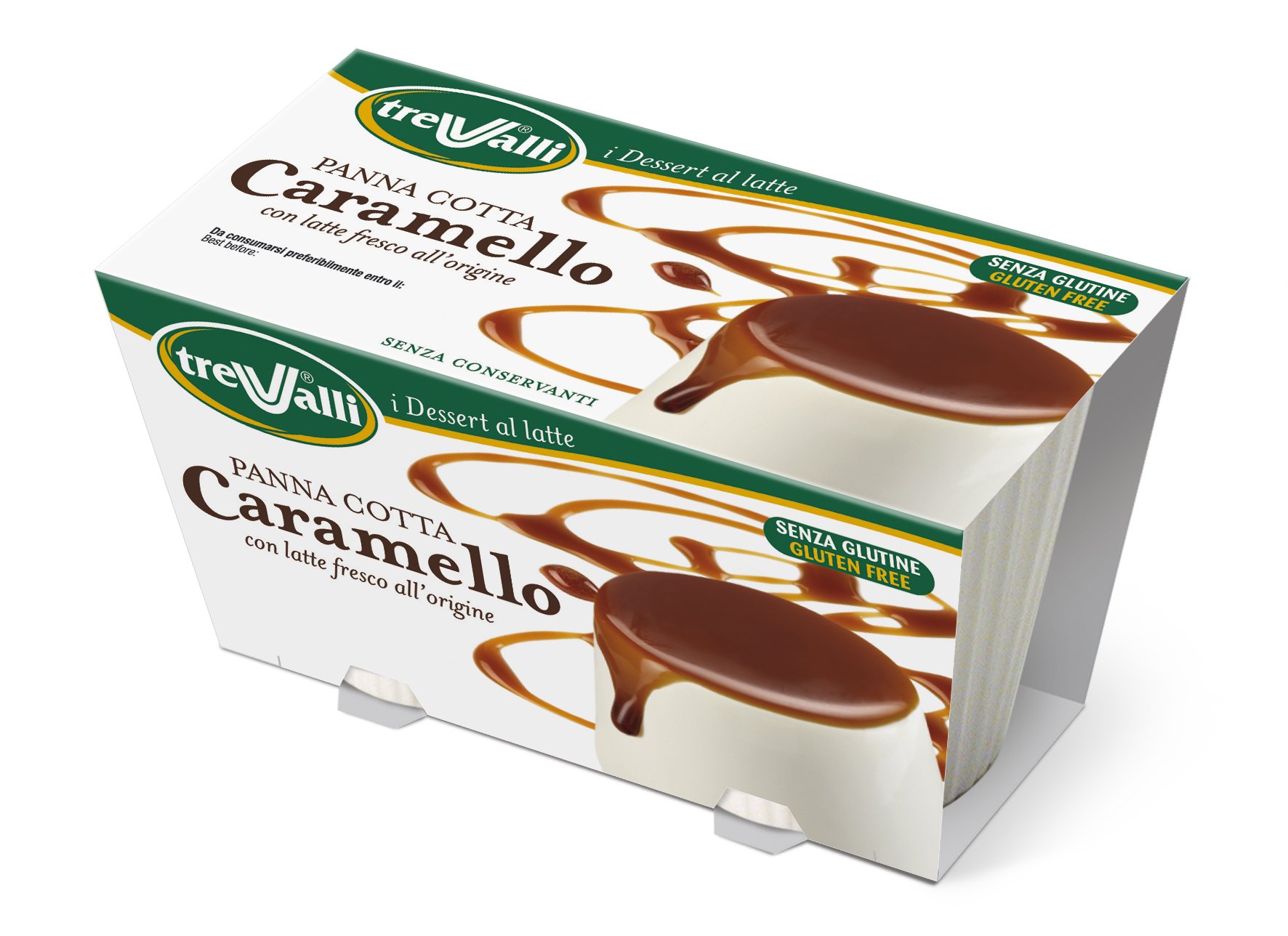 Panna Cotta al Caramello Trevalli